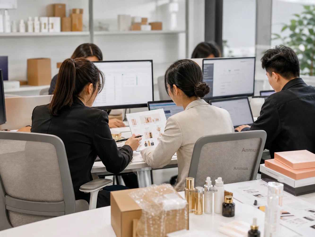 Anmua professional customer service team